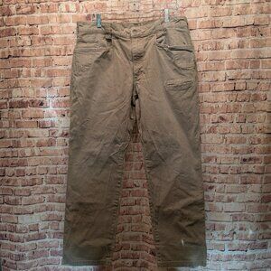 Noble Outfitters Pants Men's Flex Canvas Work  Coyote Size 38 x 32